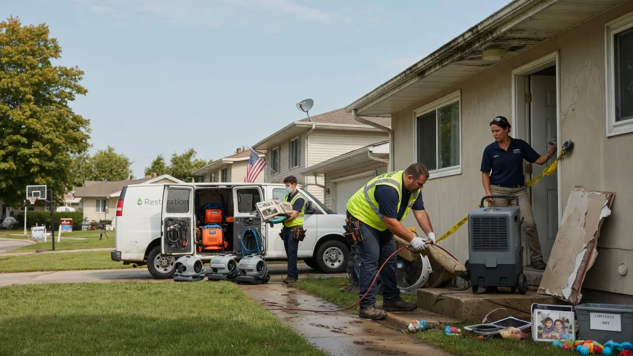 Water Damage Restoration in Homer Glen, IL near me